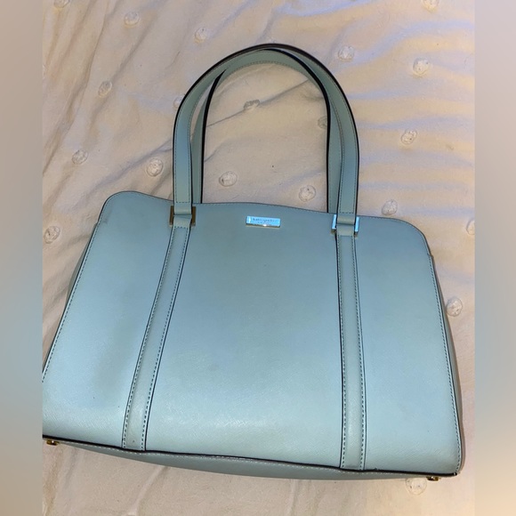 Authentic Kate Spade pale blue bag - Picture 3 of 7